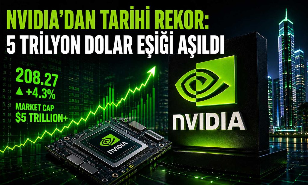 Nvidia’dan tarihi rekor: 5 trilyon dolar eşiği aşıldı