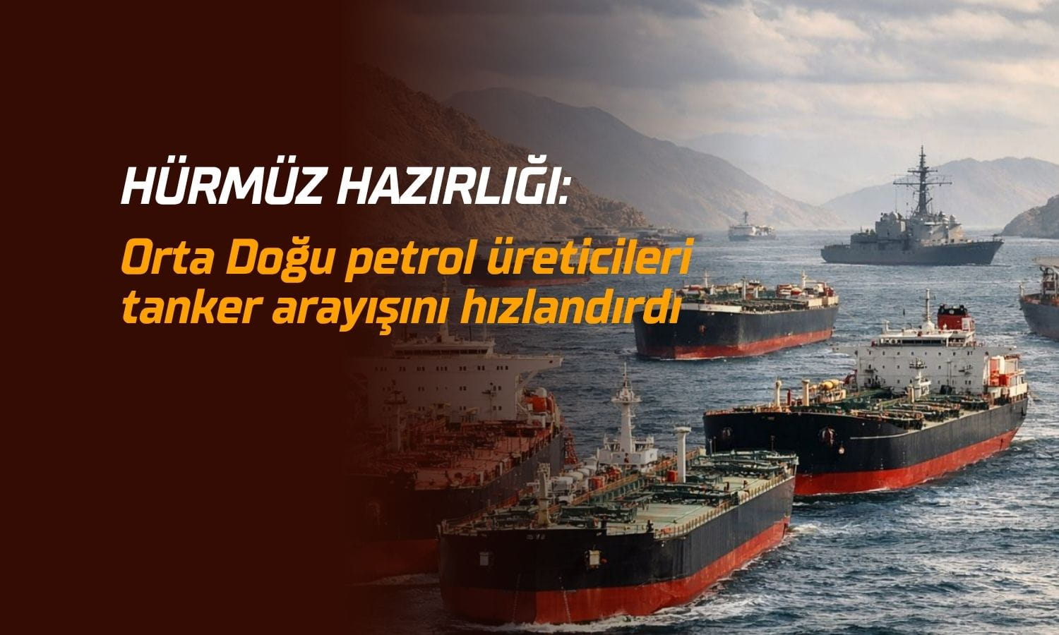 Orta Doğu’dan Hürmüz hazırlığı: Tanker arayışları hızlandı