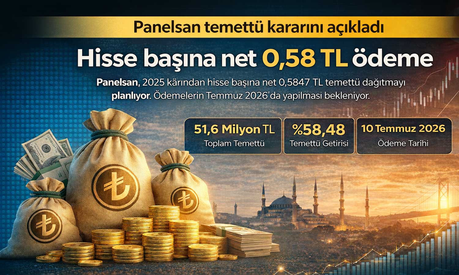Panelsan kârını paylaşıyor: Yüzde 58 temettü getirisi