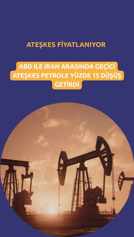 Petrol 100 doların altına geriledi: Ateşkes fiyatları sert düşürdü