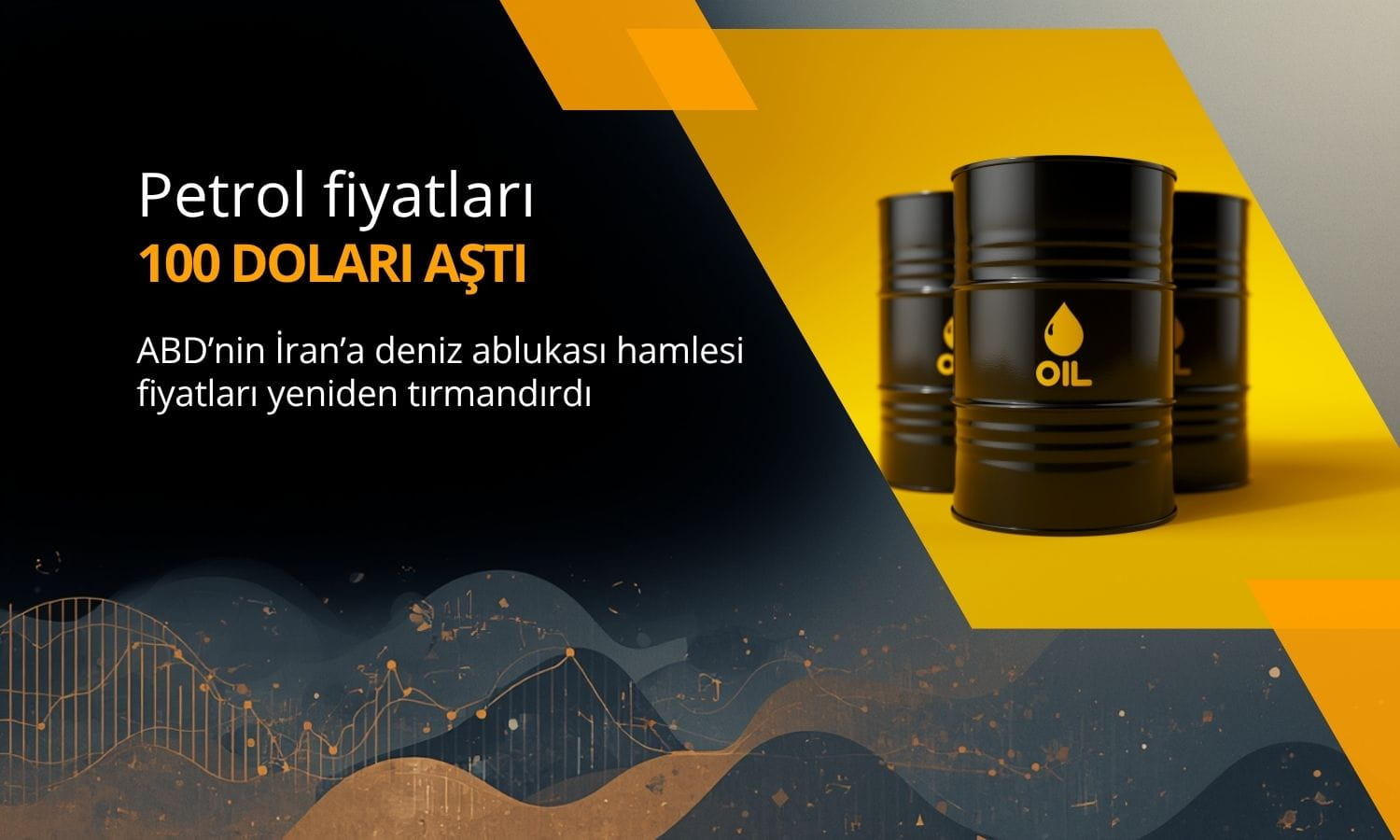 Petrol 100 doları aştı: İran’a deniz ablukası hamlesi fiyatları uçurdu