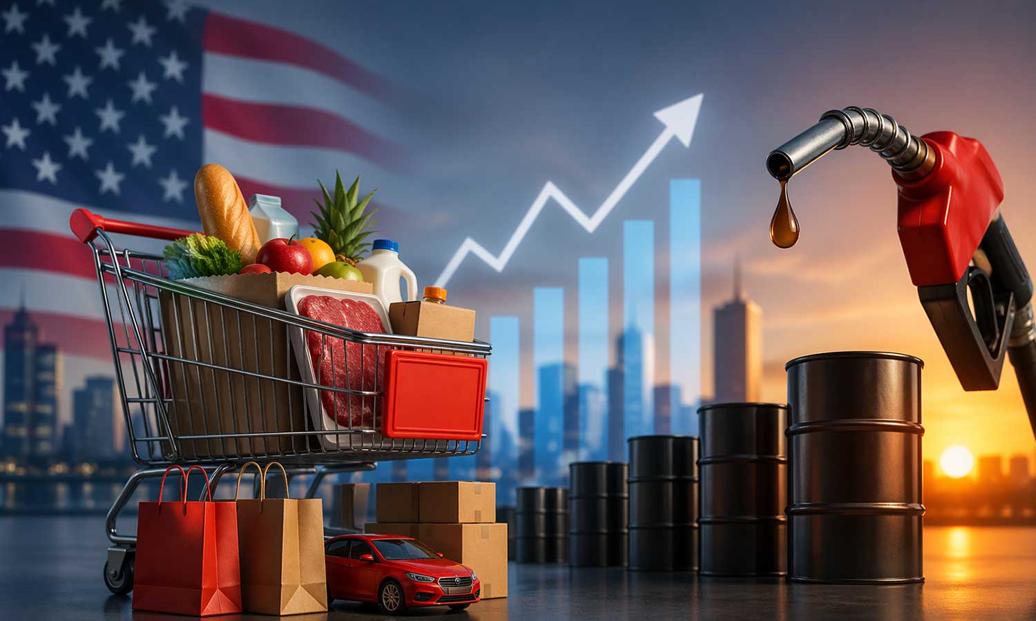 Petrol şoku ABD harcamalarını şekillendirdi