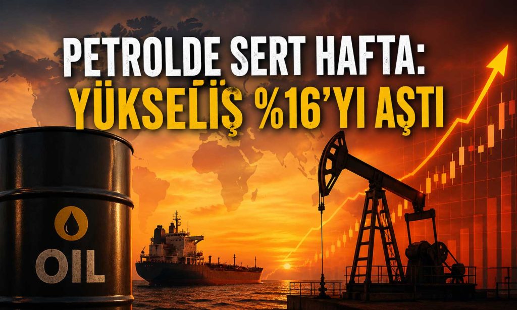 Petrolde güçlü hafta: Yükseliş yüzde 16’yı aştı