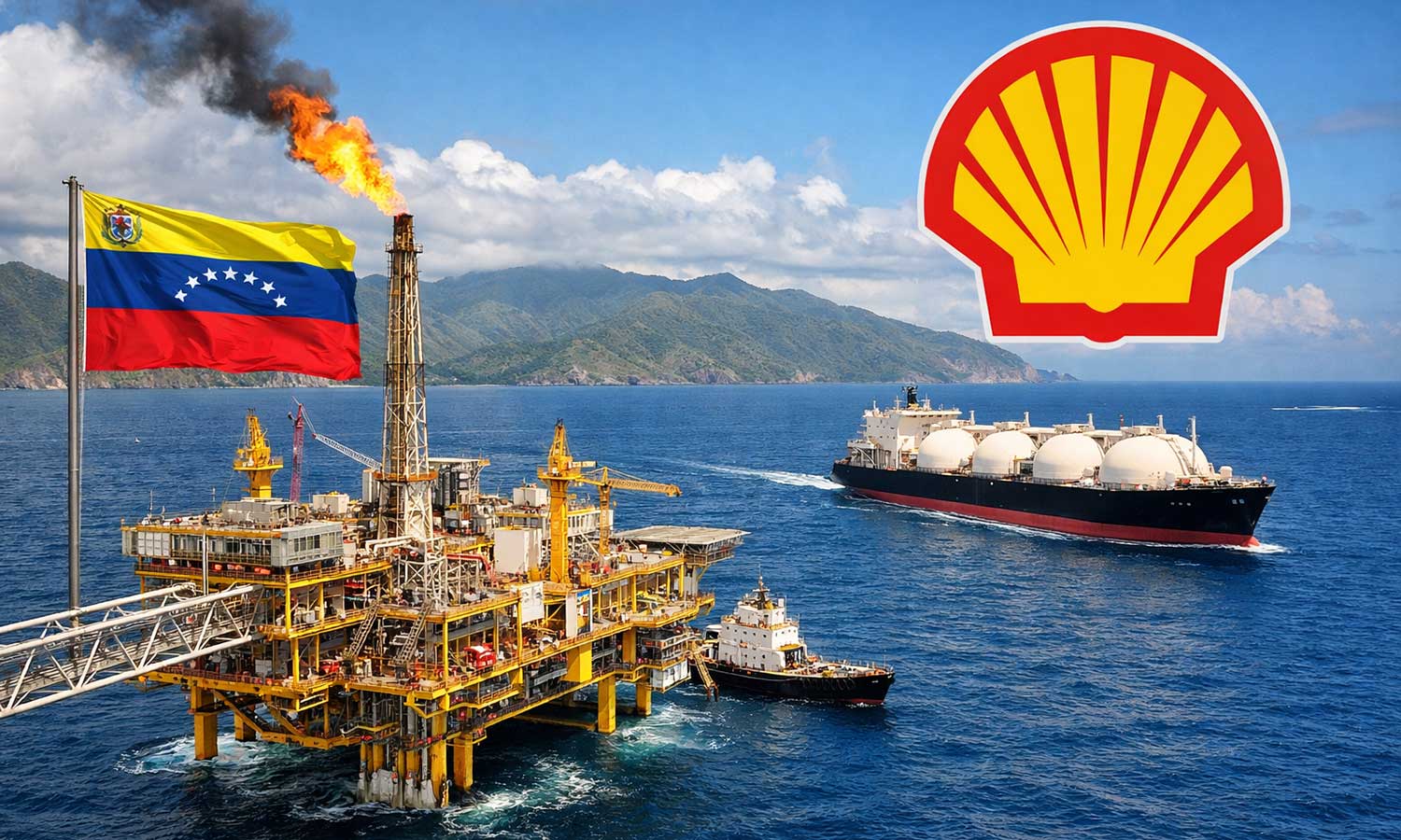 Shell, Venezuela’da yeni gaz sahaları için ileri aşamada
