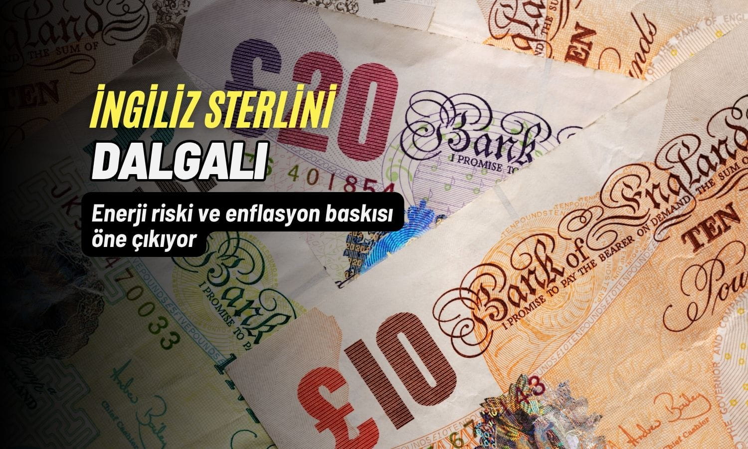 Sterlin dalgalı: Enerji riski ve enflasyon baskısı öne çıkıyor