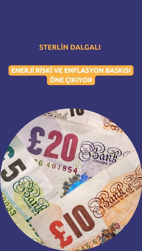 Sterlin dalgalı: Enerji riski ve enflasyon baskısı öne çıkıyor