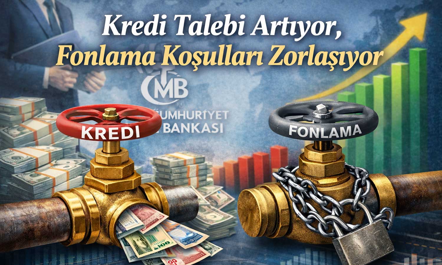 TCMB anketi: Kredi standartlarında sınırlı rahatlama