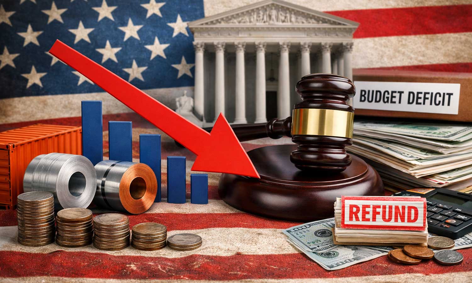 Trump politikaları sonrası tarife gelirlerinde sert düşüş