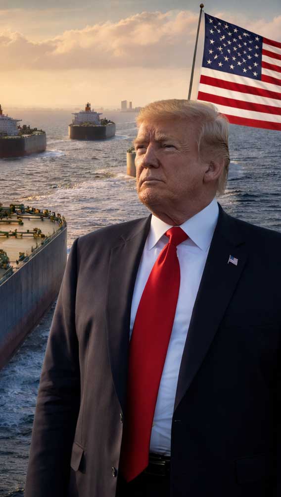 Trump’tan dikkat çeken petrol mesajı: Dev tankerler ABD’ye geliyor