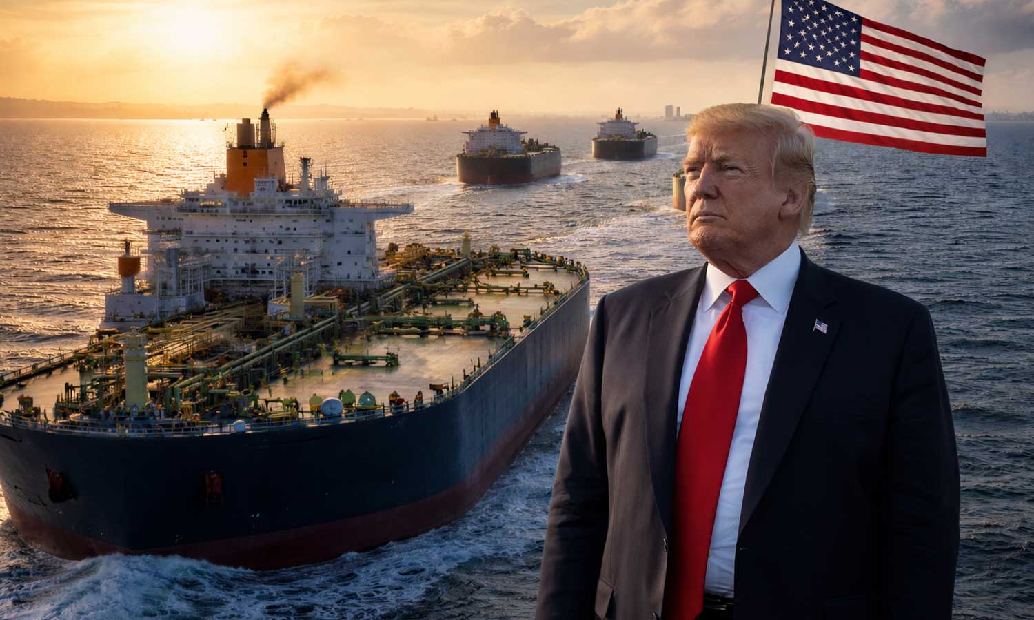 Trump’tan dikkat çeken petrol mesajı: Dev tankerler ABD’ye geliyor