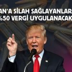 Trump’tan İran’a silah sağlayanlara tehdit: Affı olmayacak!
