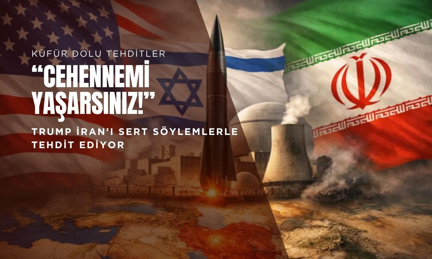 Trump’tan sert uyarı: “Hürmüz açılmazsa cehennemi yaşarsınız”