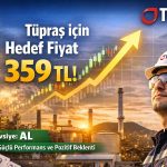 TUPRS’a güçlü revizyon: Hedef 359 TL’ye yükseltildi