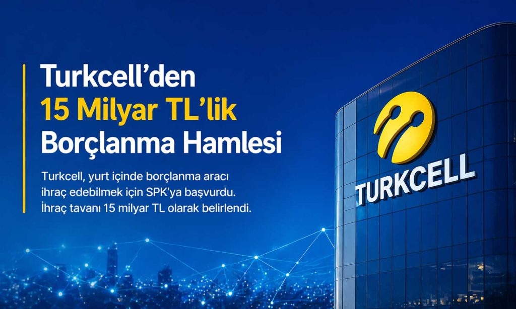 Turkcell’den 15 milyar TL’lik borçlanma hamlesi