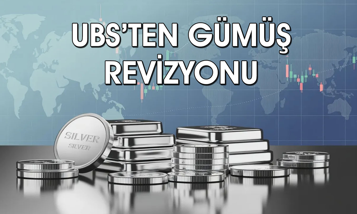 UBS gümüş için 100 dolarlık fiyat tahminini revize etti