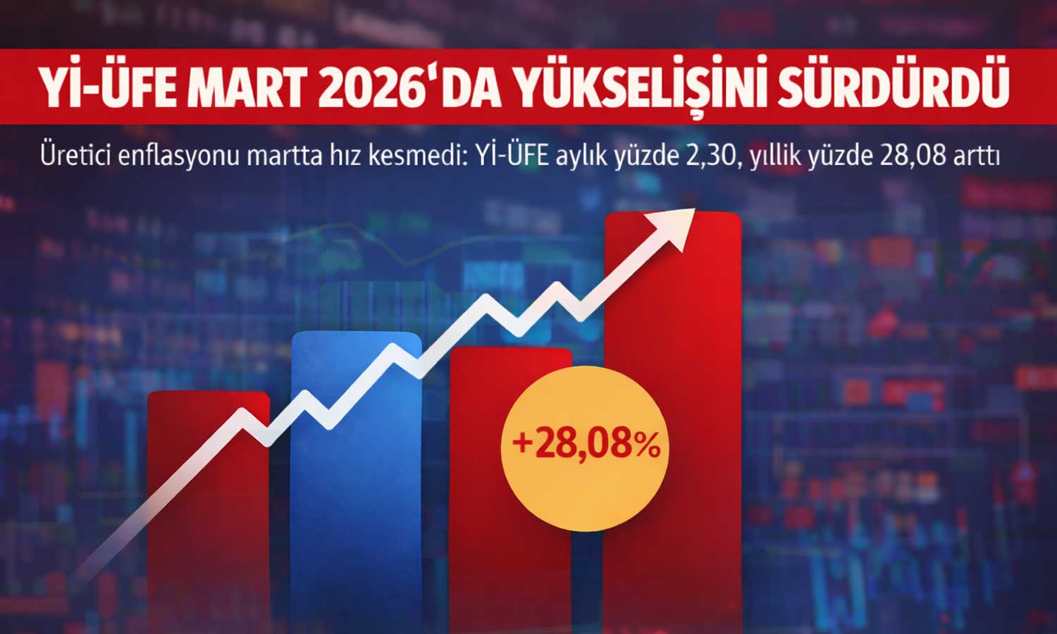 Üretici fiyatlarında yükseliş sürüyor: Mart’ta yüzde 28’i aştı