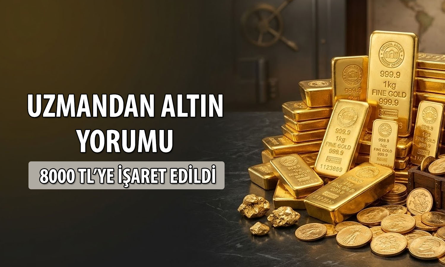 Uzmandan barış senaryosu: Gram altında 8000 TL için tarih verildi