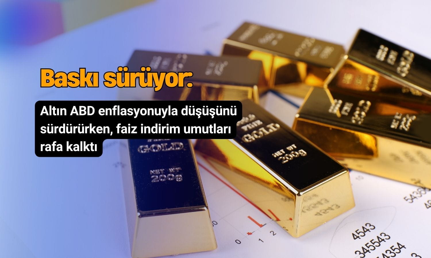 ABD enflasyonu altını baskıladı: Fed’in faiz indirimi umudu zayıflıyor