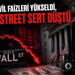 ABD tahvil faizleri yükseldi: Wall Street sert düştü
