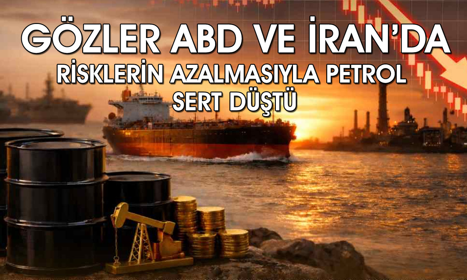 ABD ve İran savaşı bitiyor mu? Petrol yüzde 10’un üzerinde düştü