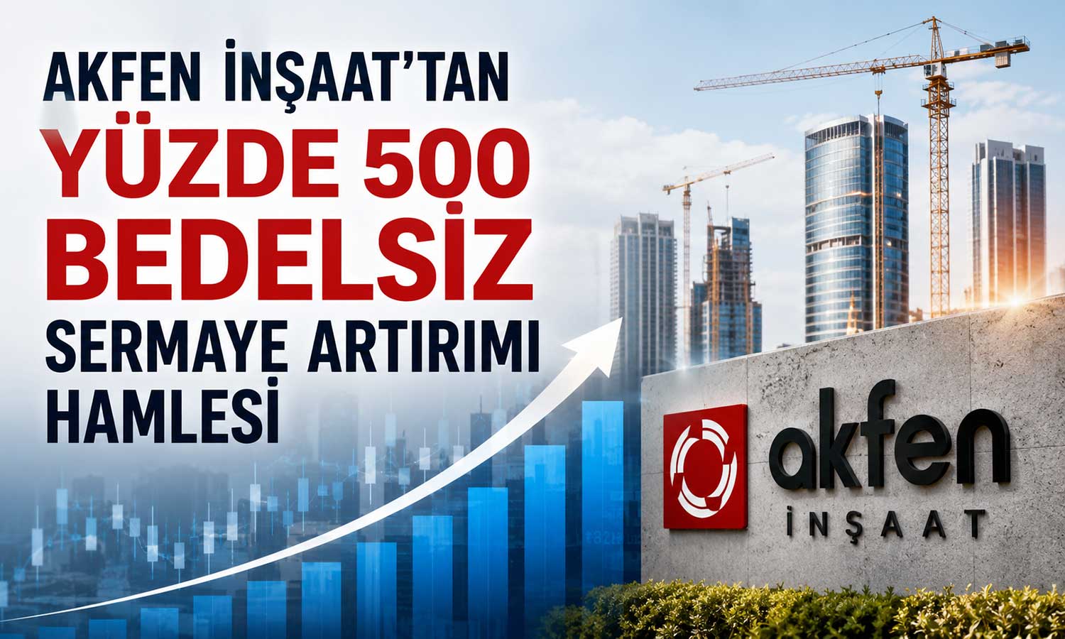 Akfen İnşaat bedelsiz sermaye artırımı için SPK’ya başvurdu