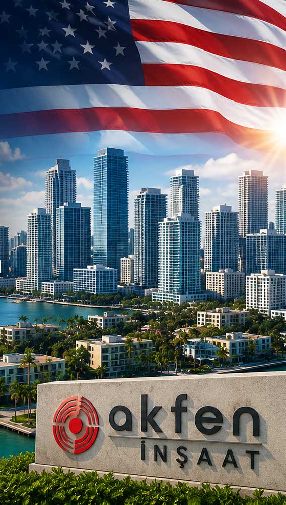 Akfen İnşaat’tan Miami hamlesi: 14,5 milyon dolarlık arsa yatırımı