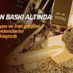 Altın baskı altında: Enflasyon ve İran Fed beklentilerini bulandırdı
