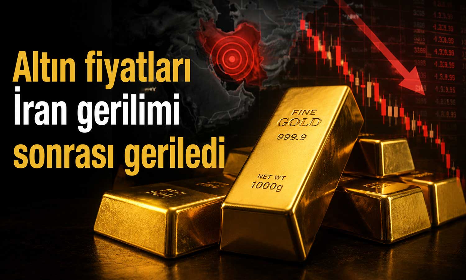Altın ve gümüşte düşüş sürüyor: İran gerilimi baskıyı artırıyor