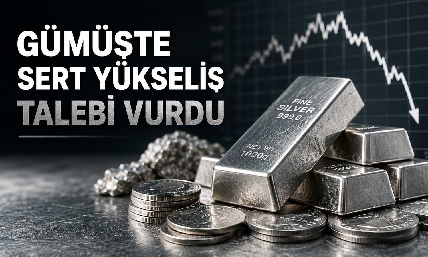 Analistler uyardı: Gümüş fiyatlarında yeni düşüş riski