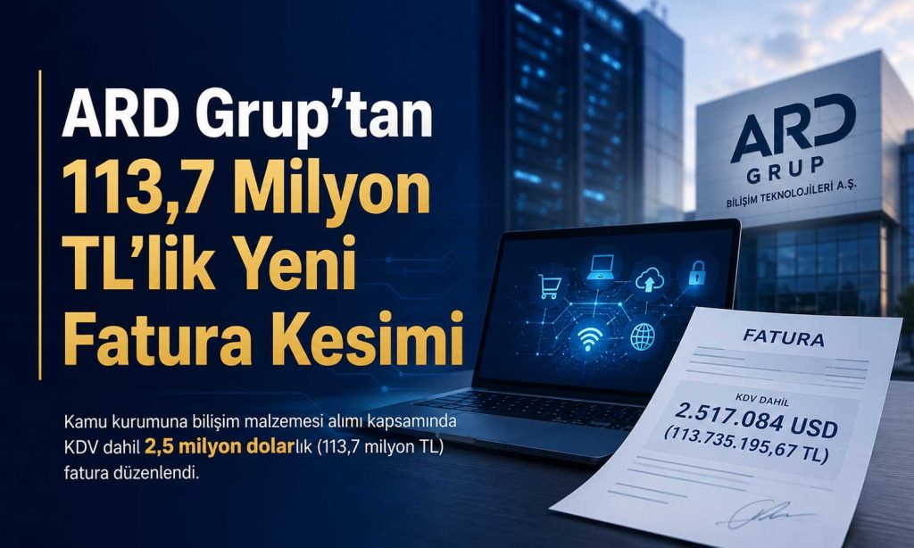 ARD Grup’un kamu kurumuyla iş hacmi 113,7 milyon TL’ye ulaştı