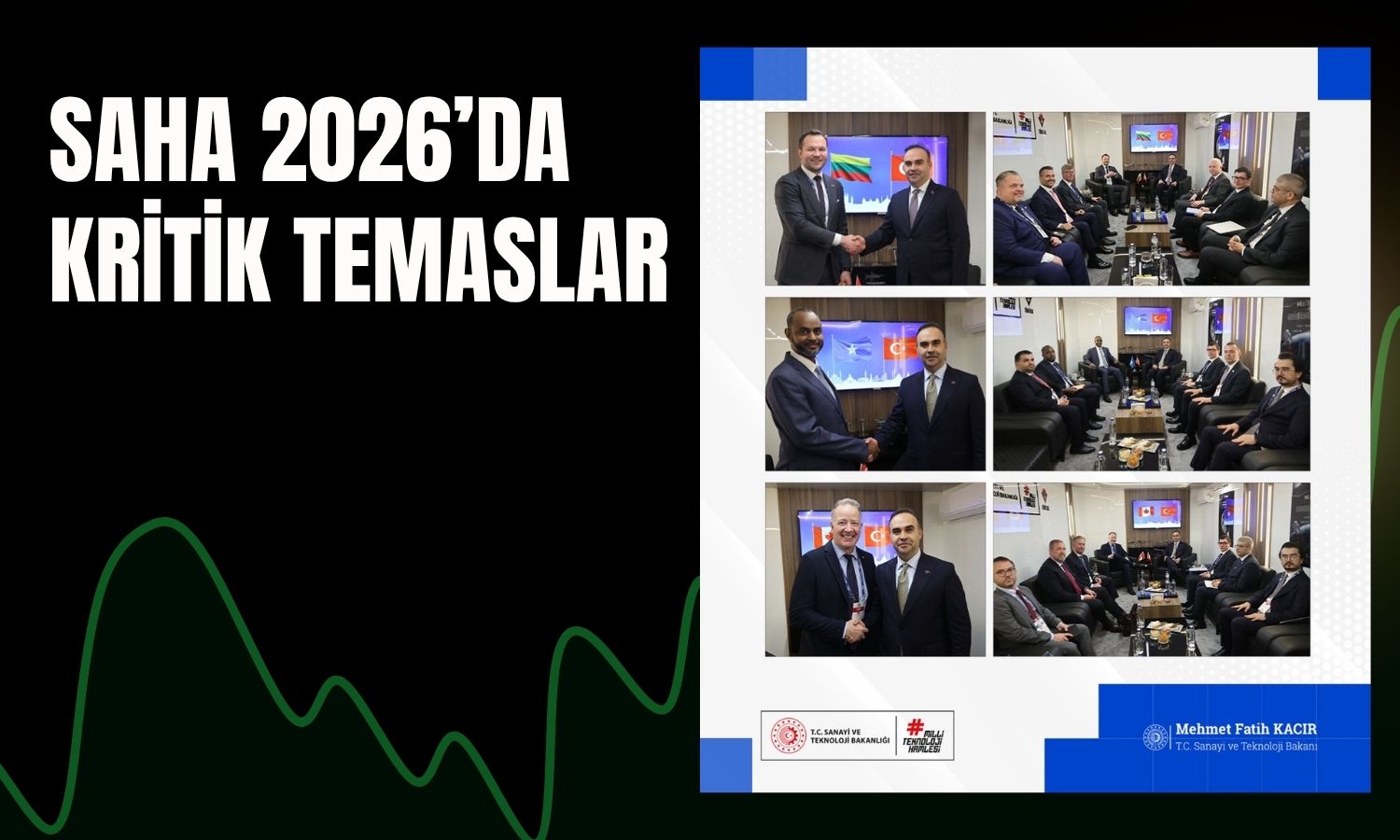 Bakan Kacır’dan uluslararası iş birliği temasları