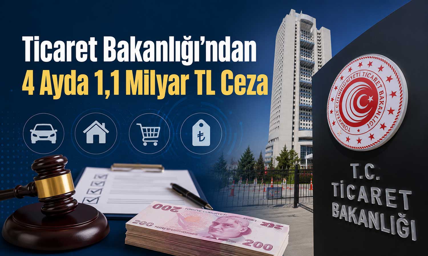 Bakanlık denetimlerinde ceza tutarı 1,1 milyarı aştı