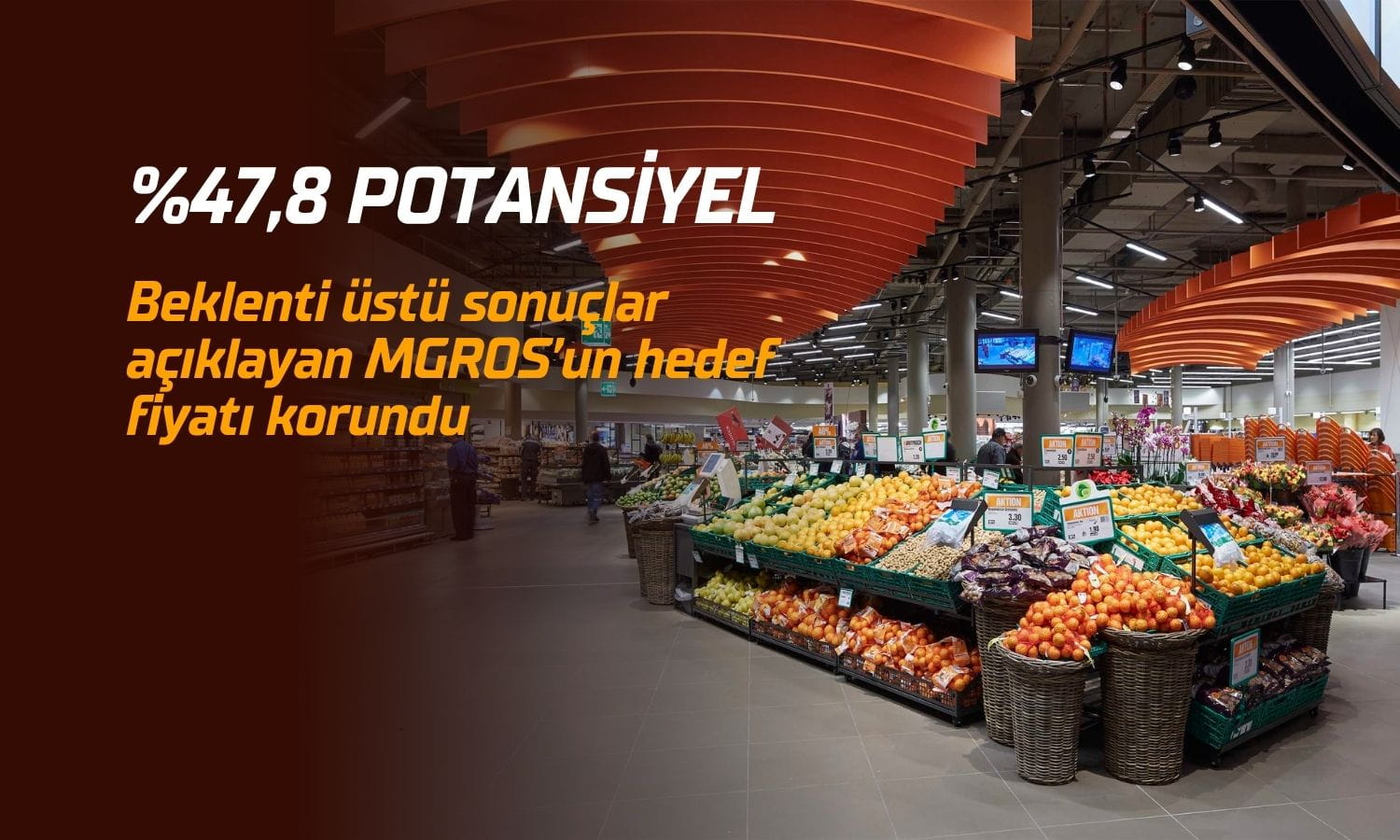 Bilanço sınırlı olumlu: MGROS hedef fiyatı ve tavsiyesi korundu