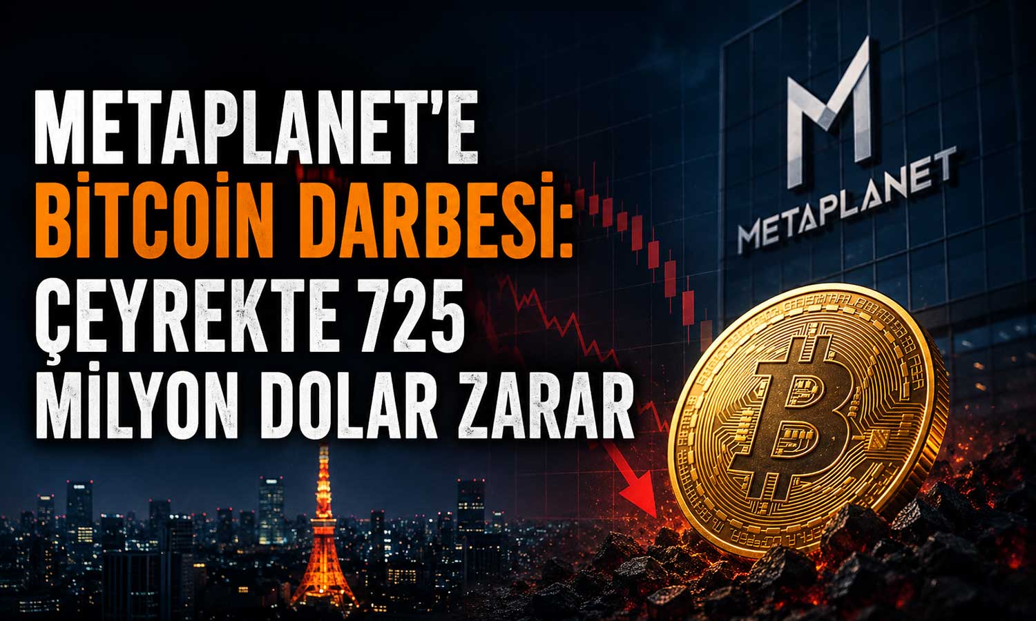 Bitcoin değer kaybı Metaplanet bilançosunu vurdu