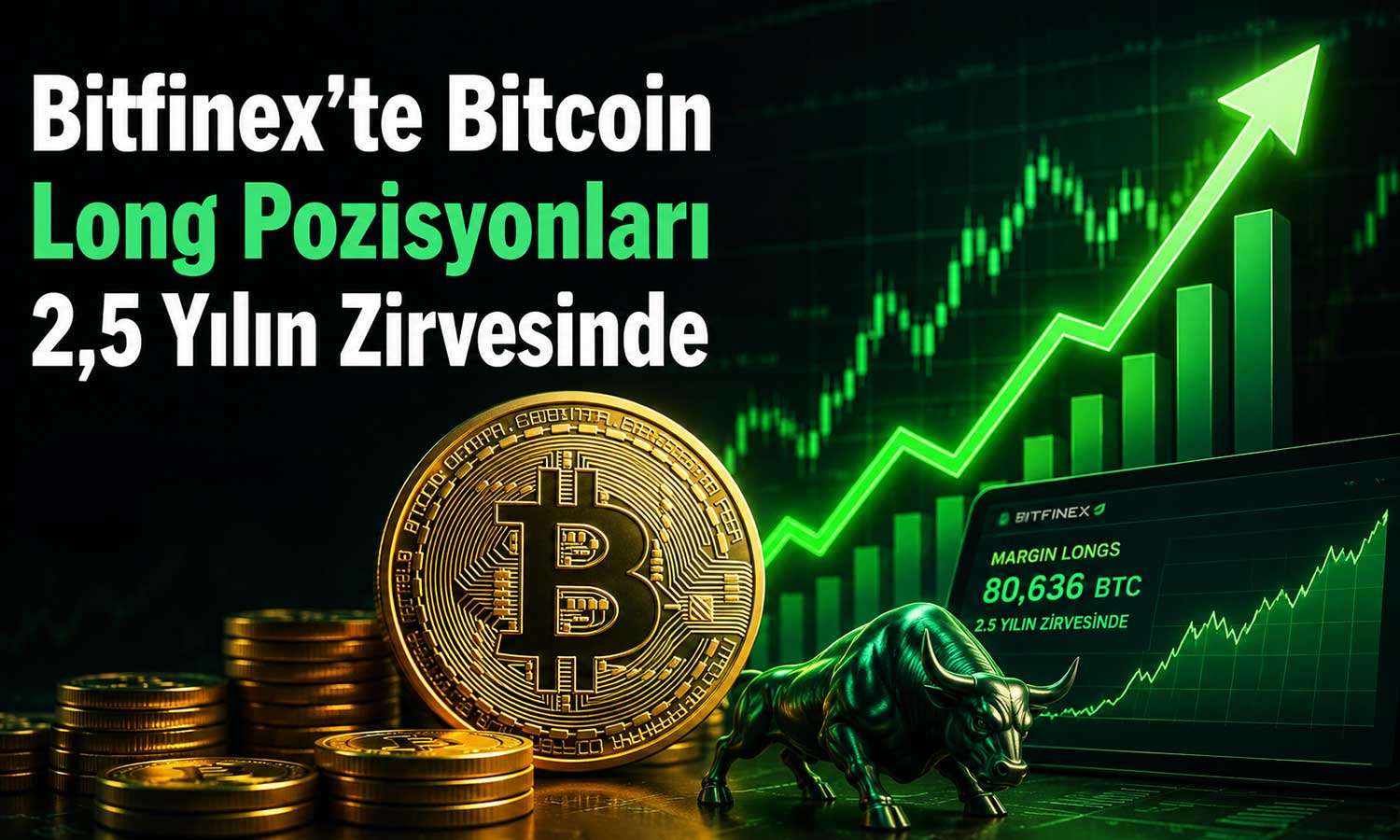 Bitcoin’de sert düşüşe rağmen kaldıraçlı longlar artıyor