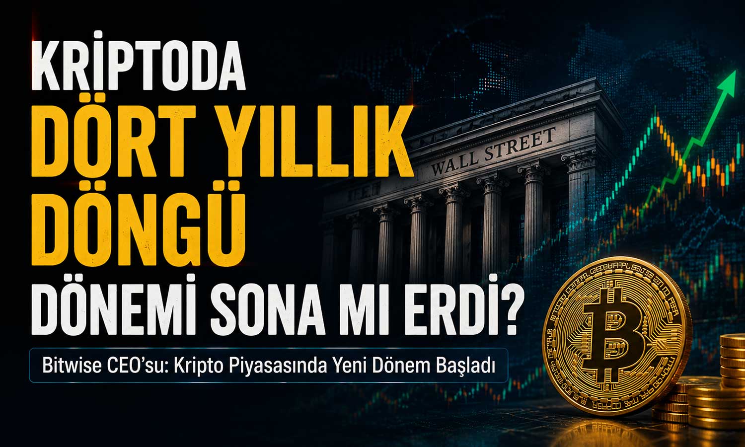 Bitwise CEO’su: Kripto piyasasında yeni dönem başladı