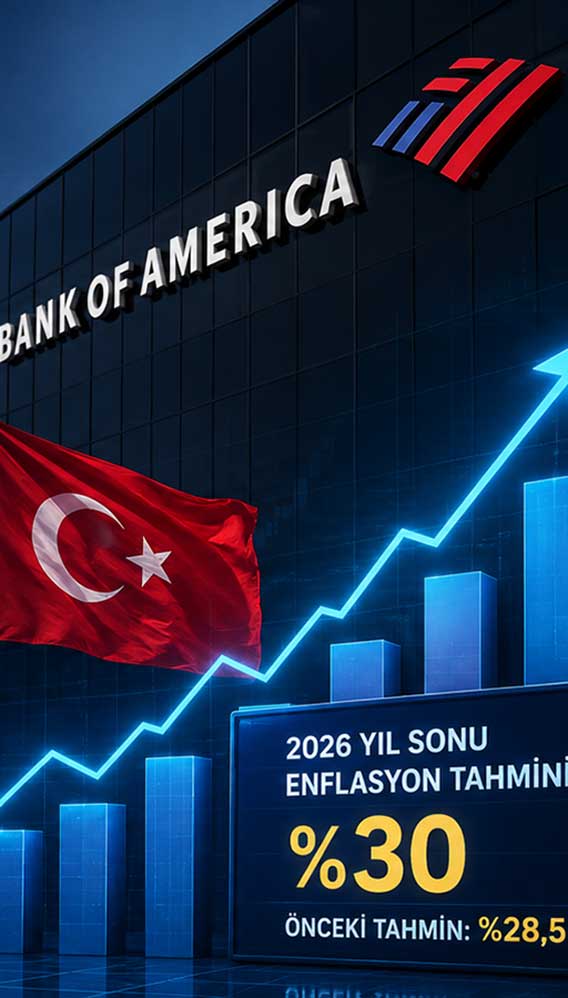 BofA’dan Türkiye enflasyon tahminine yukarı revizyon