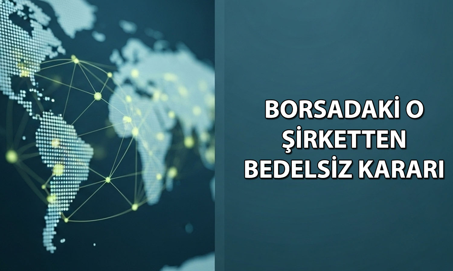 Borsadaki holdingden yüzde 1327 bedelsiz hamlesi