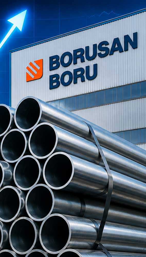 Borusan Boru ilk çeyrekte zarardan kara geçti