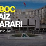 Çin Merkez Bankası faizleri 12. ayda da sabit tuttu