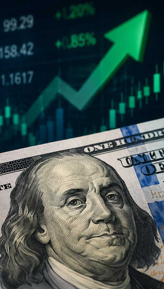Dolar endeksi iki ayın en güçlü haftasına yöneldi