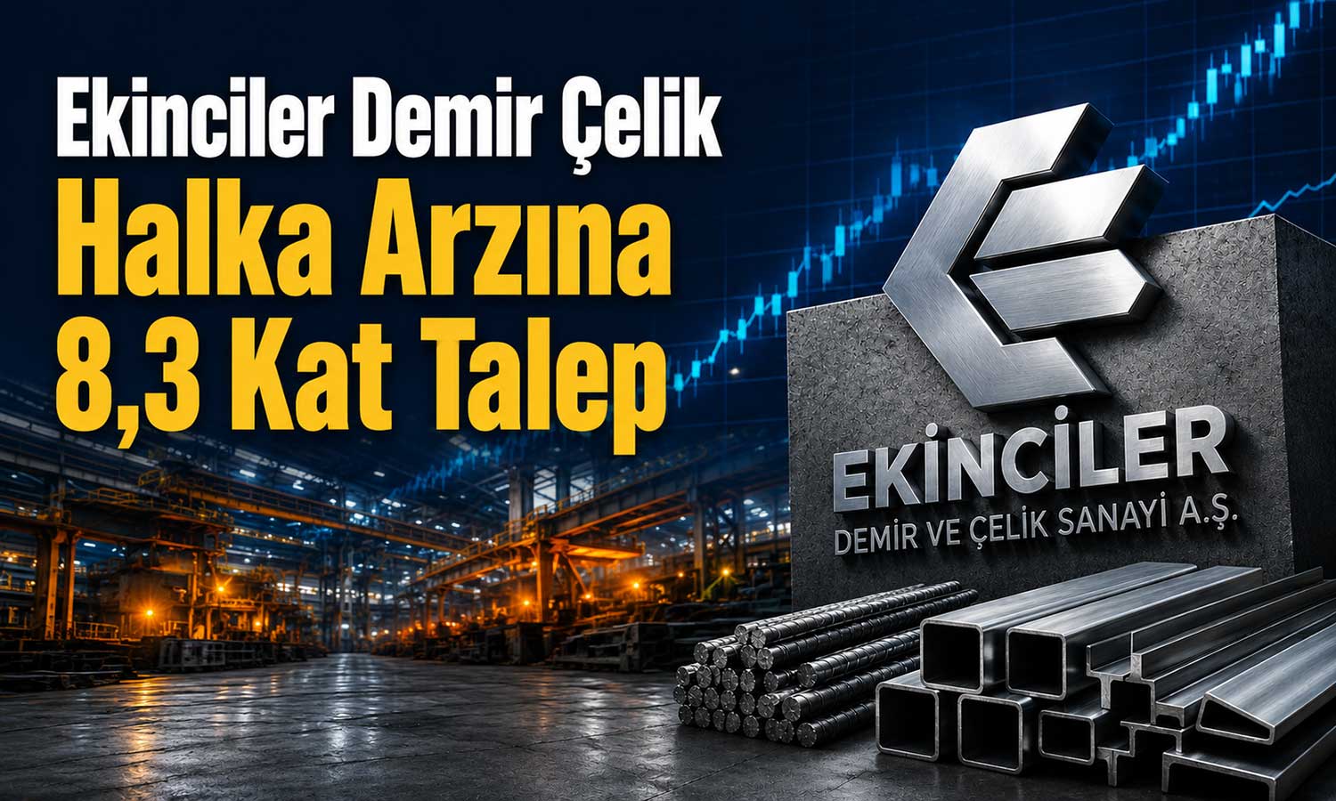 Ekinciler Demir Çelik paylarının tamamı satıldı