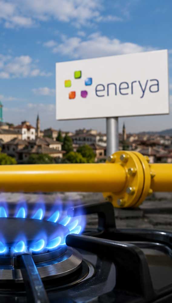 Enerya Enerji, Konya’daki doğal gaz dağıtım alanını genişletiyor