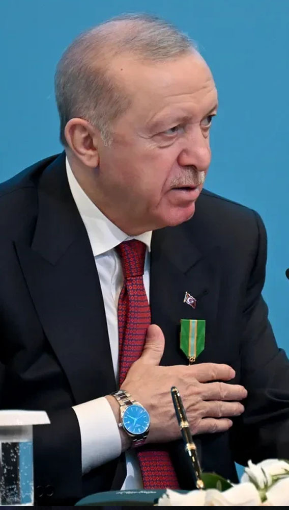 Erdoğan: Türkiye’yi fırtınalı sulardan çıkarmak istiyoruz