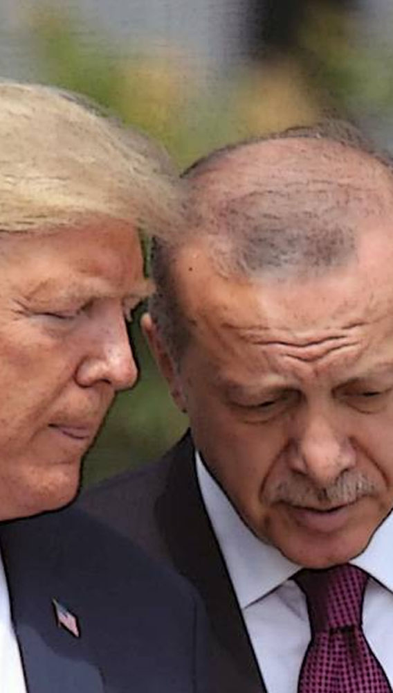 Erdoğan ve Trump görüşme yaptı: Gündem Orta Doğu