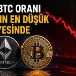 Ethereum, Bitcoin karşısında 10 ayın en düşük seviyesinde