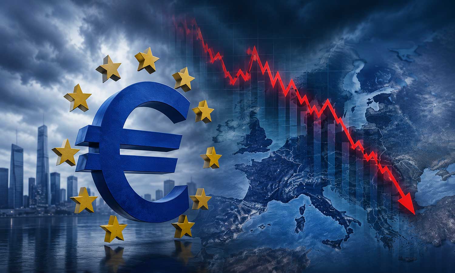 Euro Bölgesi’nde ekonomik daralma hız kazandı