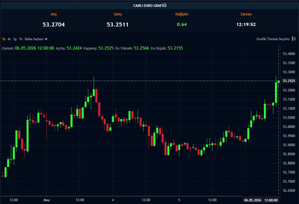 Euro/TL grafiği