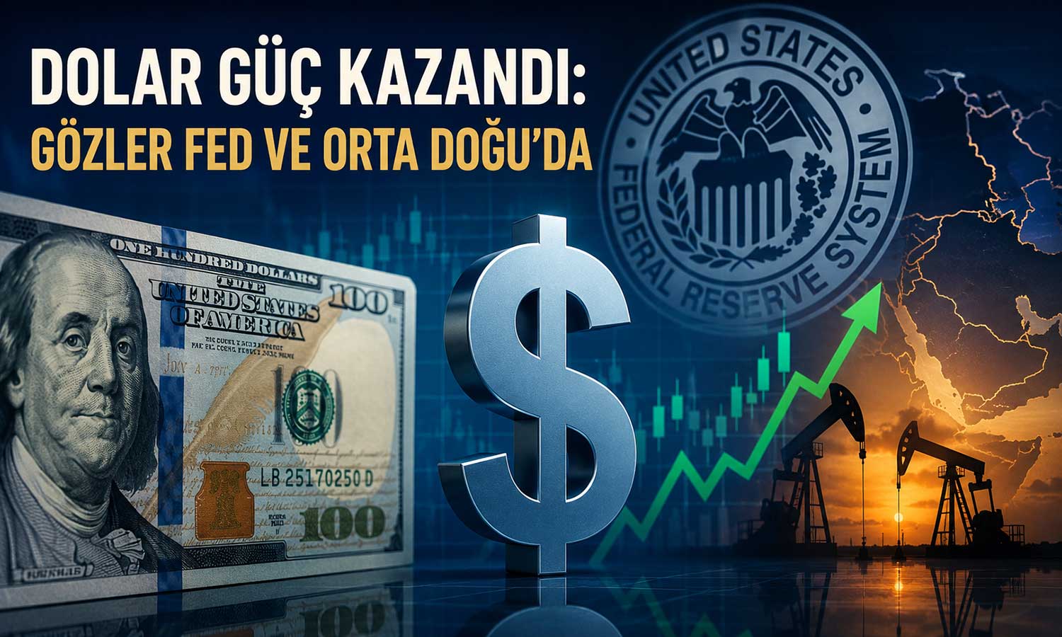 Fed’in şahinleşme beklentisi doları destekledi