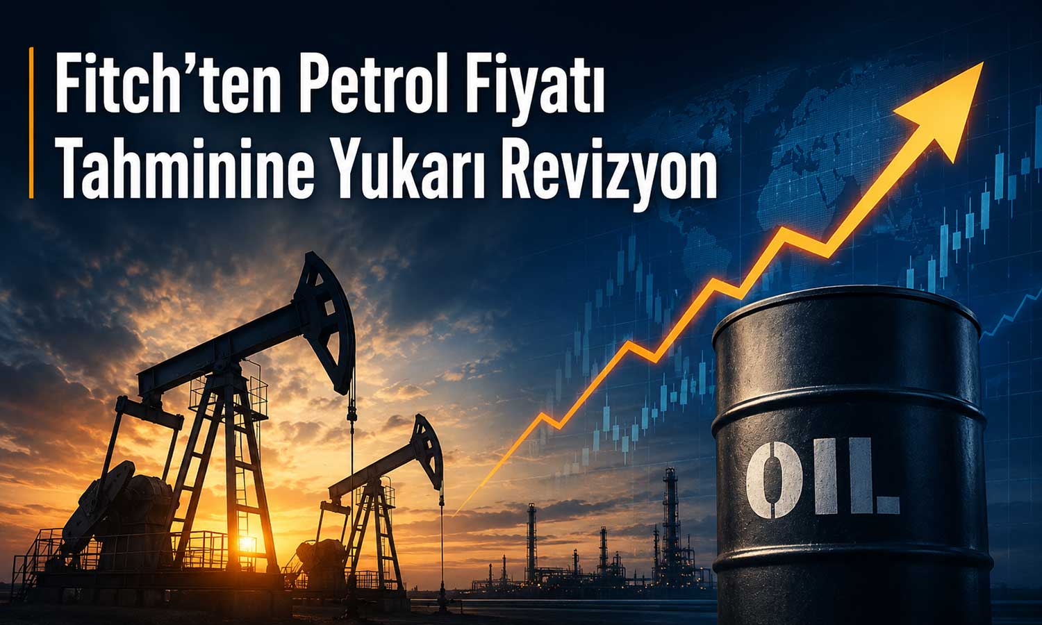 Fitch: Petrol ve gaz fiyatlarında yükseliş sürebilir